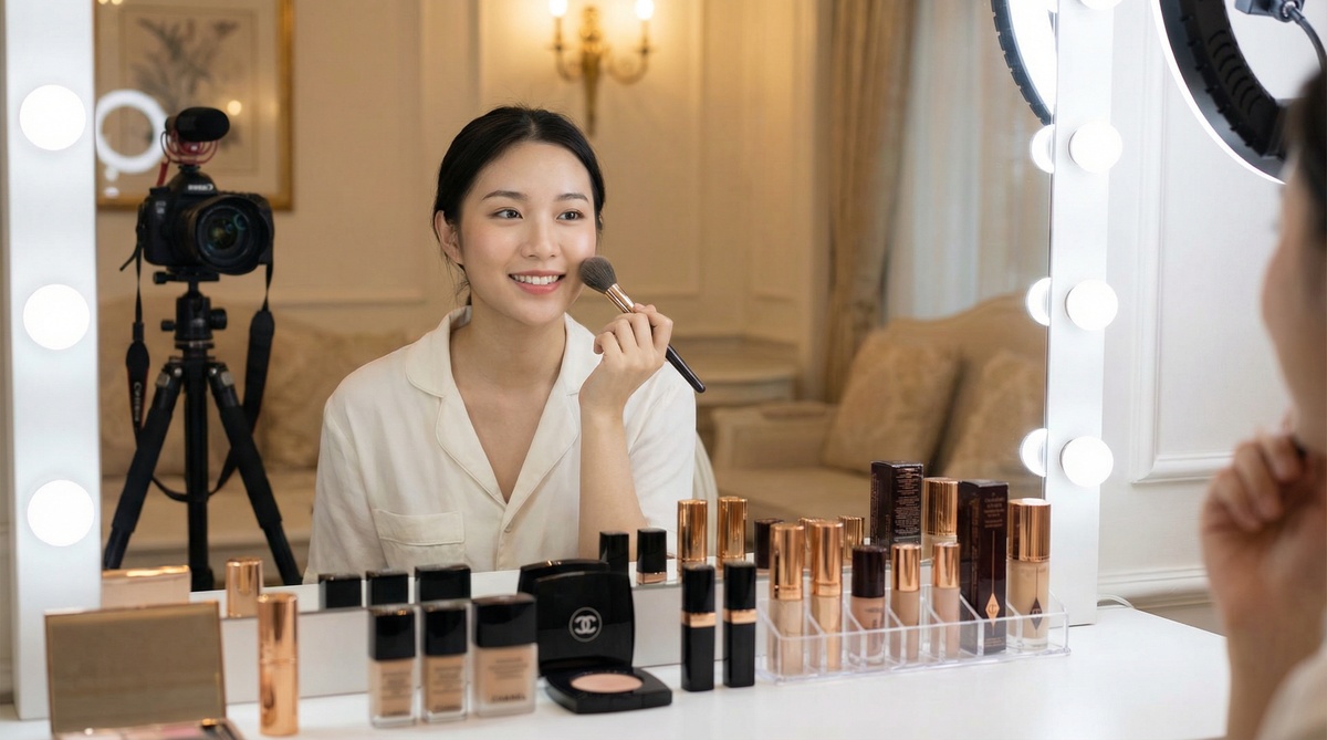 黄色仓库美妆视频